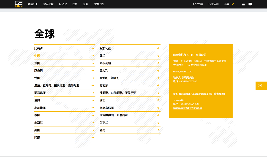 注册创建全资子公司“欧吉索机床(广东)有限公司”全力开展OPS机床项目